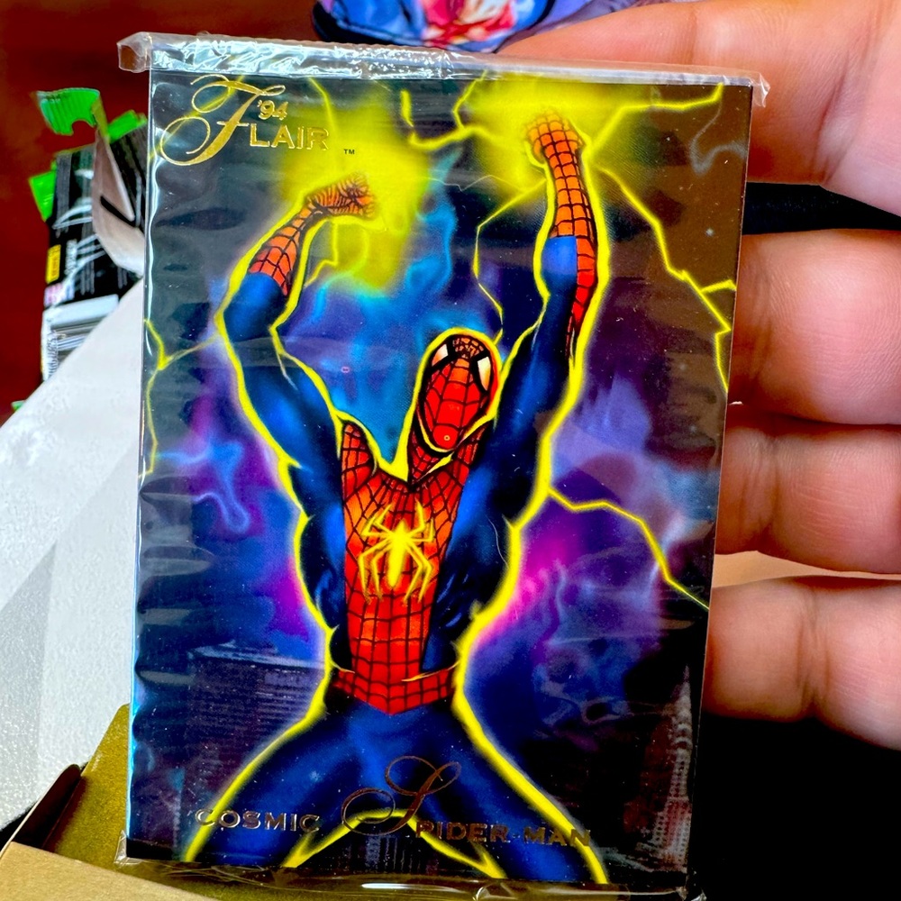 Marvel Card Collection Unopened Plus Extra Cards $30 is the lowest I can go
